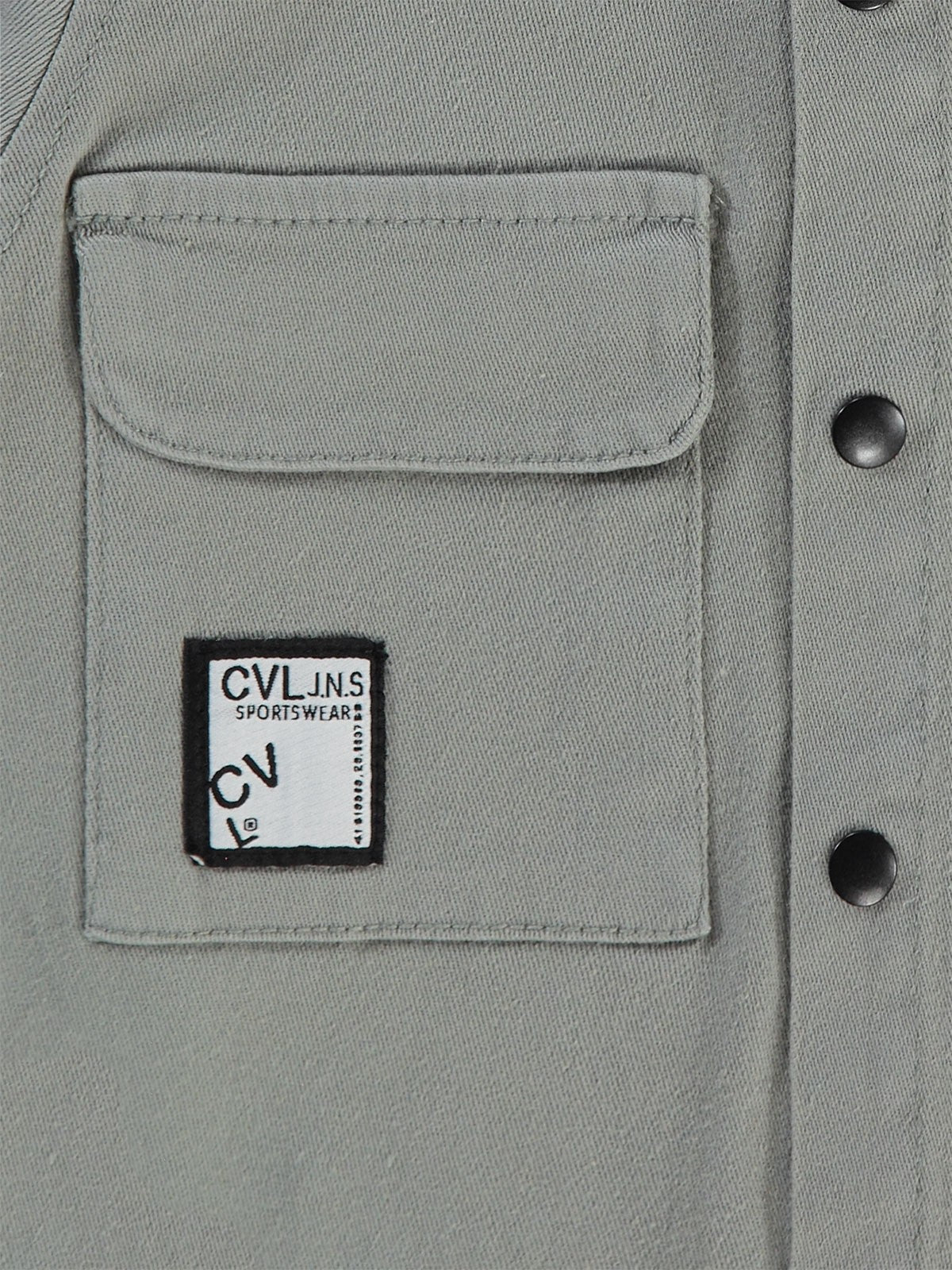 Civil Boys Kapşonlu 6-9 Yaş Gömlek - Gri