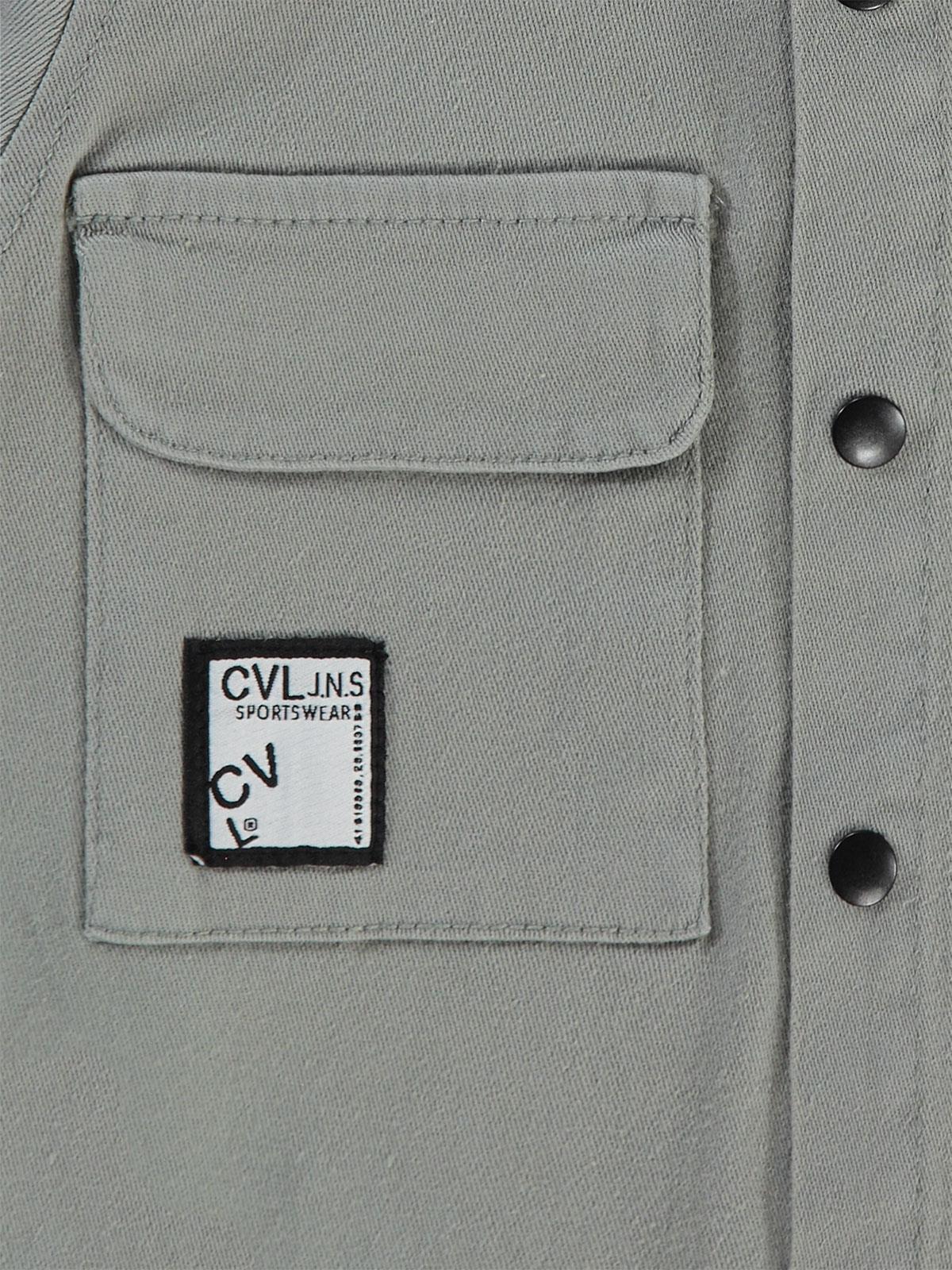 Civil Boys Kapşonlu 6-9 Yaş Gömlek - Gri