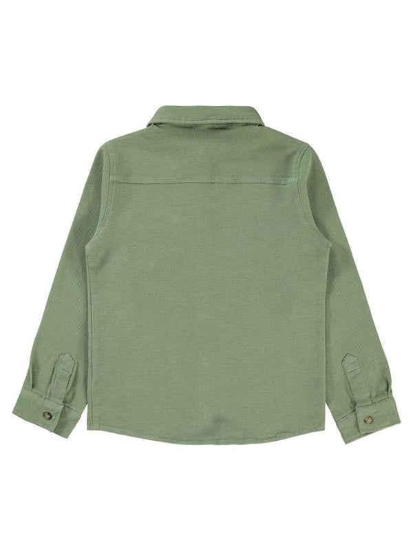 Civil Boys Desıgn Armalı 10-13 Yaş Gömlek - Haki