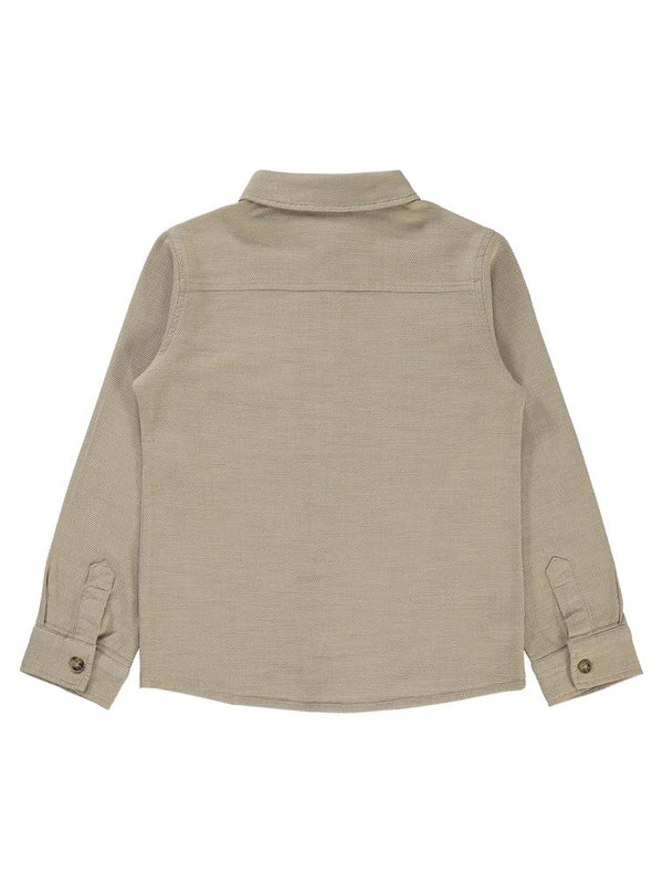 Civil Boys Desıgn Armalı 10-13 Yaş Gömlek - Bej