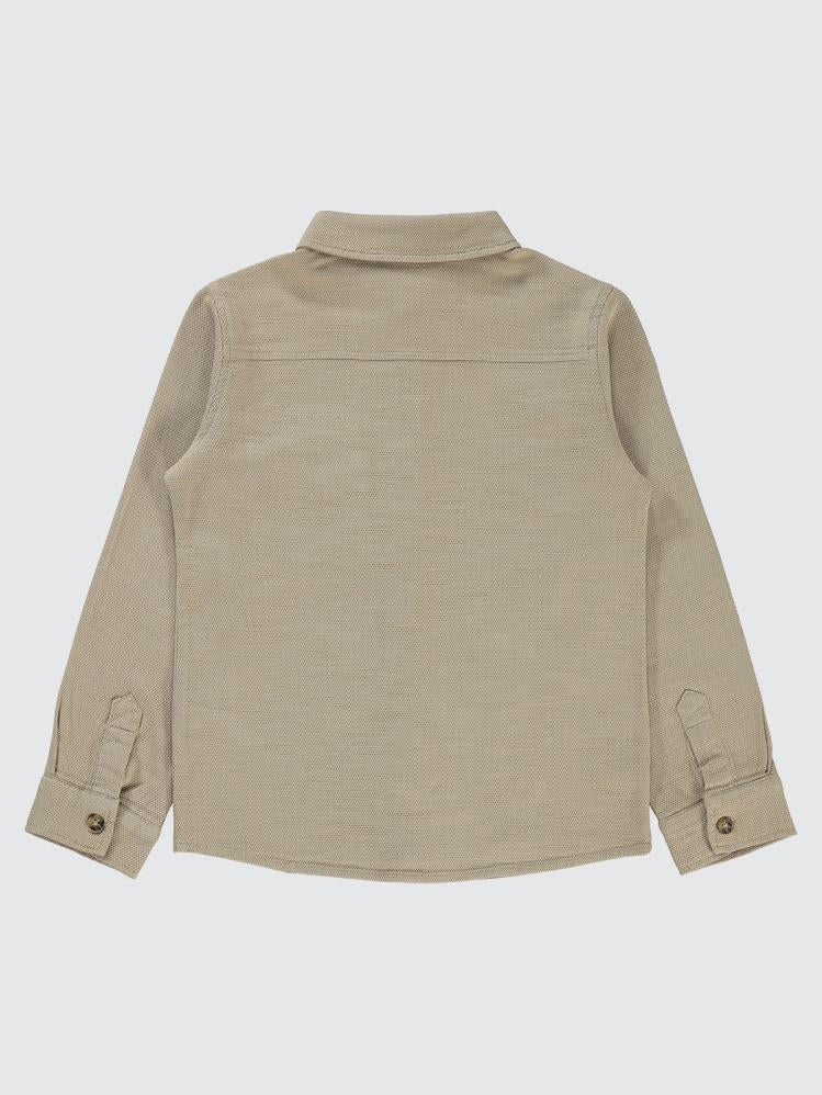 Civil Boys Desıgn Armalı 10-13 Yaş Gömlek - Bej