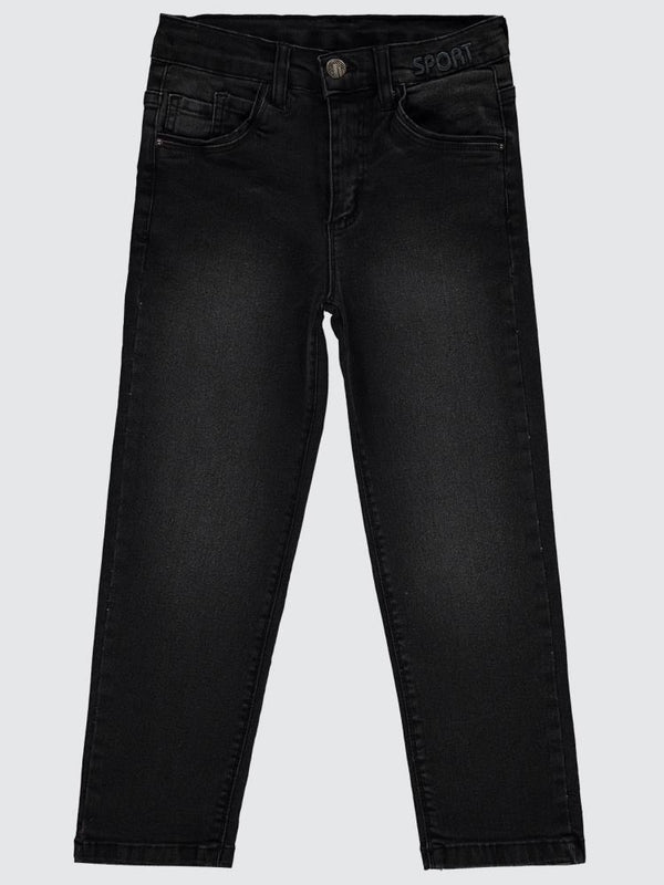 Civil Boys Sport Nakışlı 6-9 Yaş Pantolon - Gri