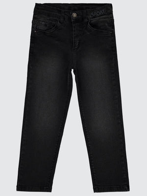 Civil Boys Sport Nakışlı 6-9 Yaş Pantolon - Gri