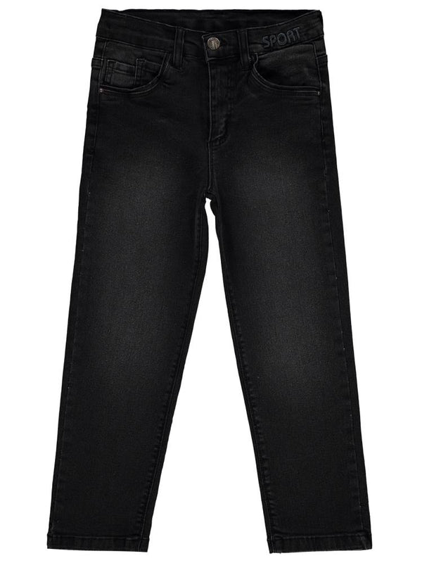 Civil Boys Sport Nakışlı 6-9 Yaş Pantolon - Gri