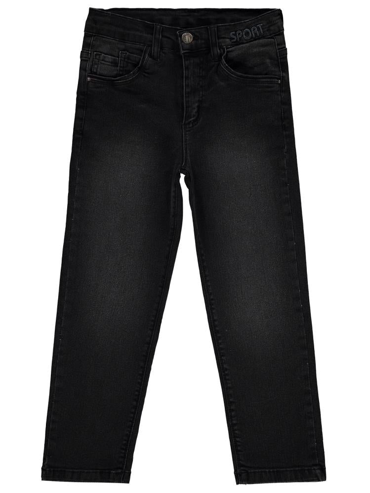 Civil Boys Sport Nakışlı 6-9 Yaş Pantolon - Gri