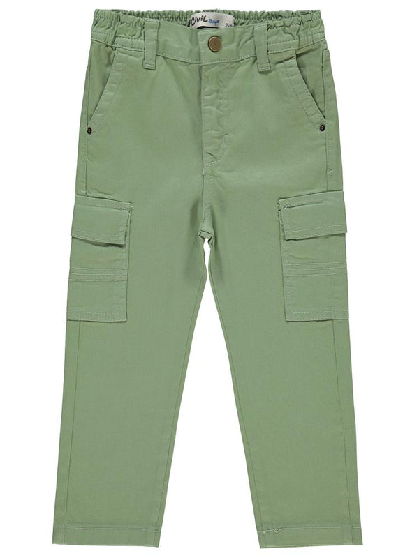 Civil Boys Kargo Cepli 2-5 Yaş Pantolon - Haki