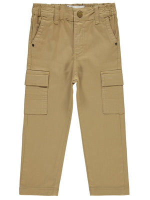 Civil Boys Kargo Cepli 2-5 Yaş Pantolon - Bej