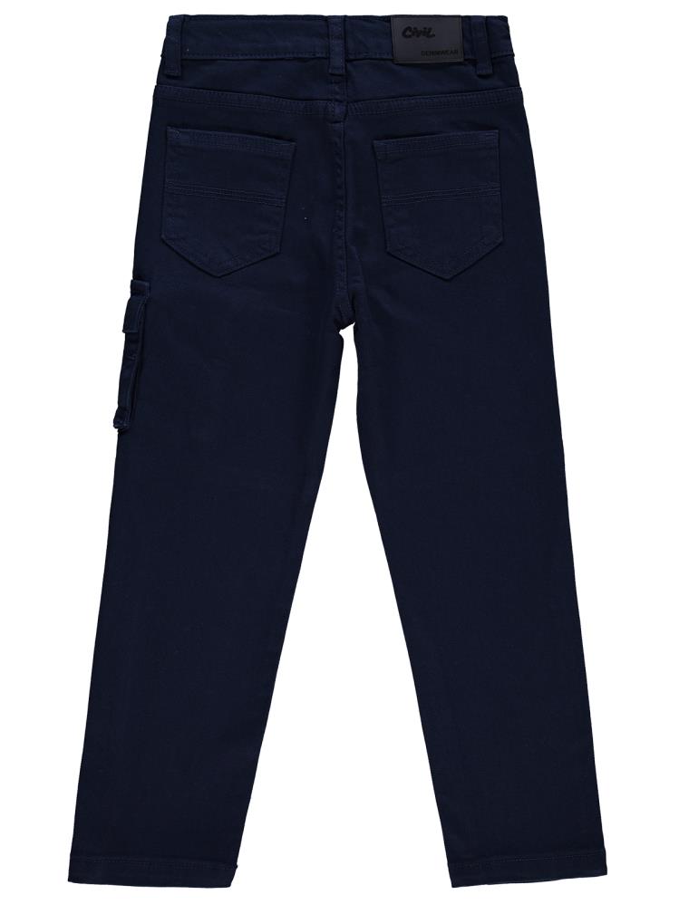 Civil Boys Kargo Cepli 6-9 Yaş Pantolon - Lacivert