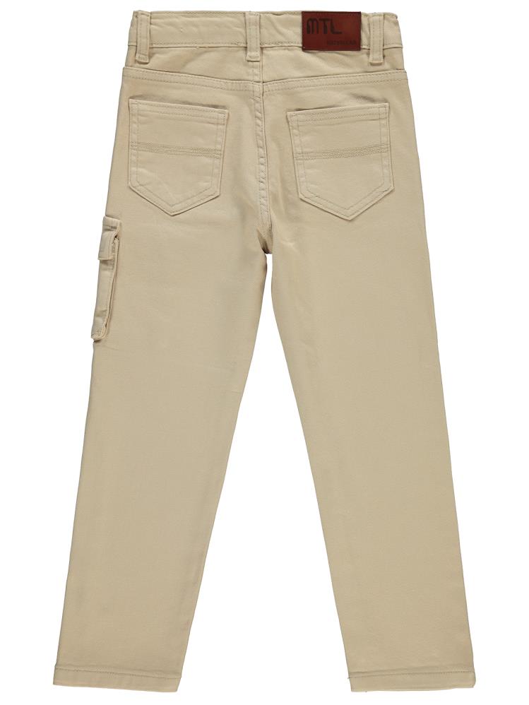 Civil Boys Kargo Cepli 10-13 Yaş Pantolon - Bej