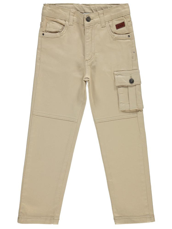 Civil Boys Kargo Cepli 10-13 Yaş Pantolon - Bej
