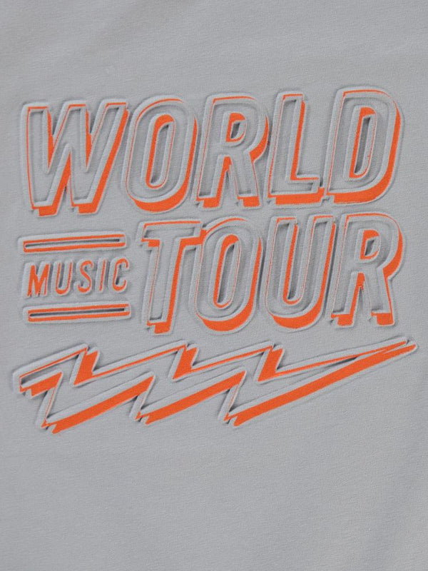 Civil Boys World Baskılı 2-5 Yaş Sweatshirt - Gri