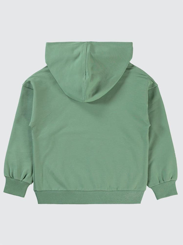 Civil Boys Knows Baskılı 6-9 Yaş Sweatshirt - Yeşil