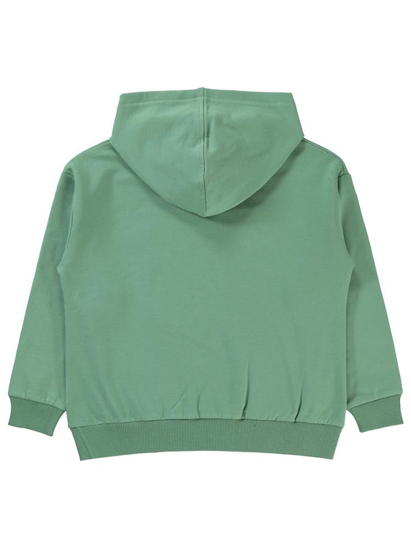 Civil Boys Black Baskılı 6-9 Yaş Sweatshirt - Yeşil