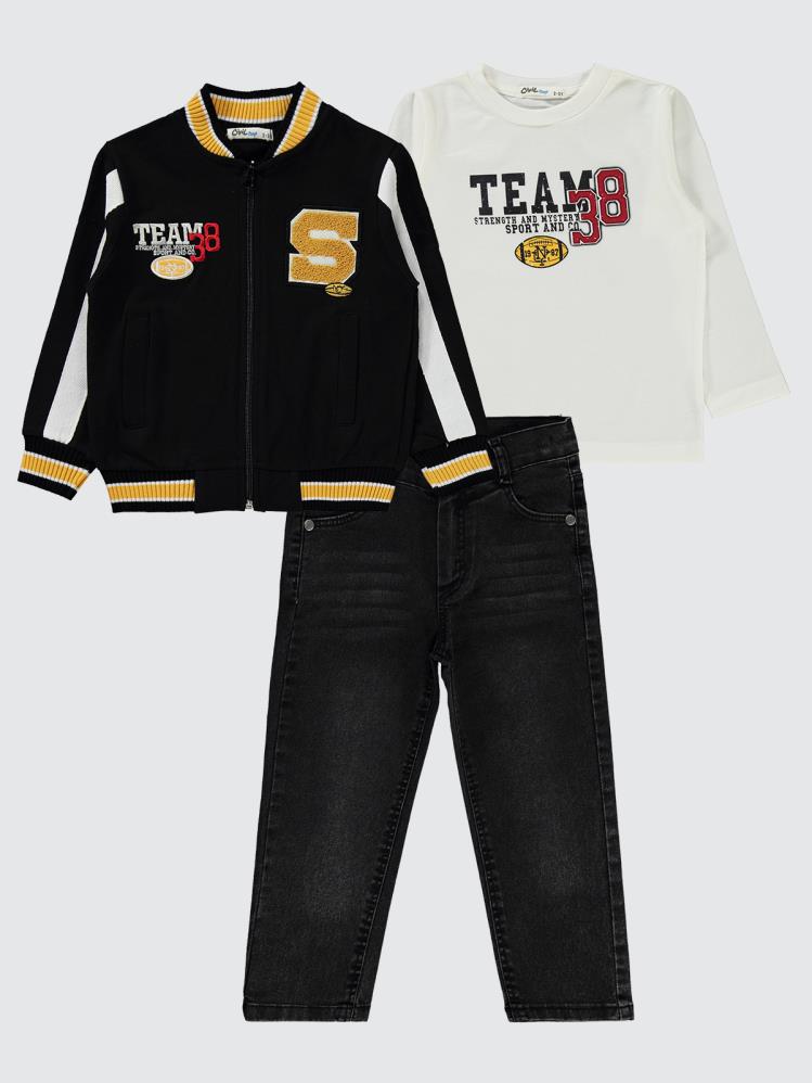 Civil Boys Erkek Çocuk Takım 2-5 Yaş - Siyah