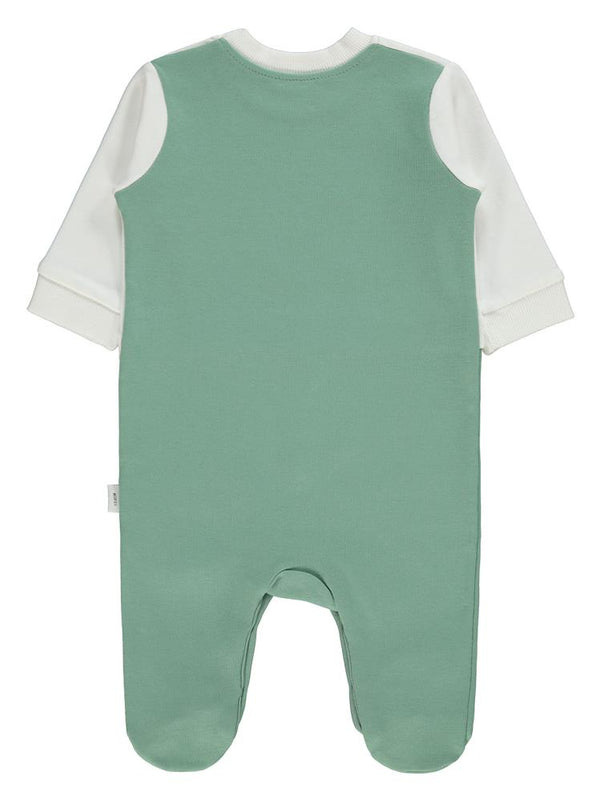 Civil Baby Kaplan Baskılı 1-9 Ay Tulum - Haki