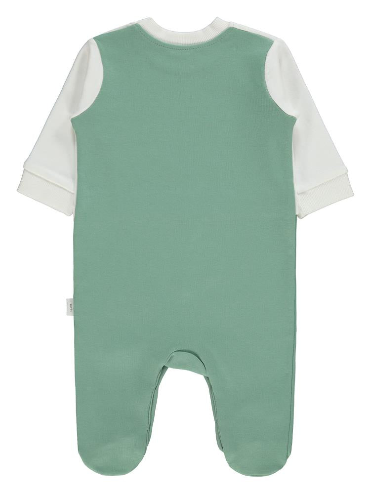 Civil Baby Kaplan Baskılı 1-9 Ay Tulum - Haki