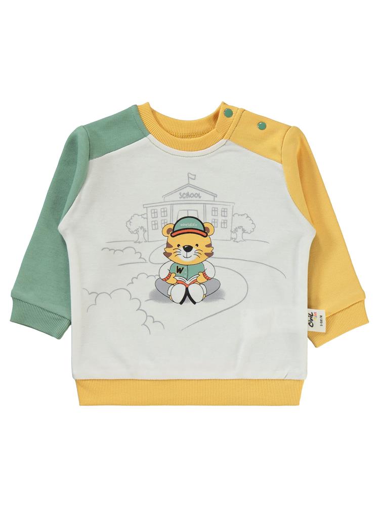Civil Baby Kaplan Baskılı 6-18 Ay Takım - Haki