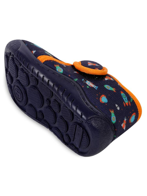 Civil Uzay Tema Baskılı 21-26 Numara Panduf - Lacivert