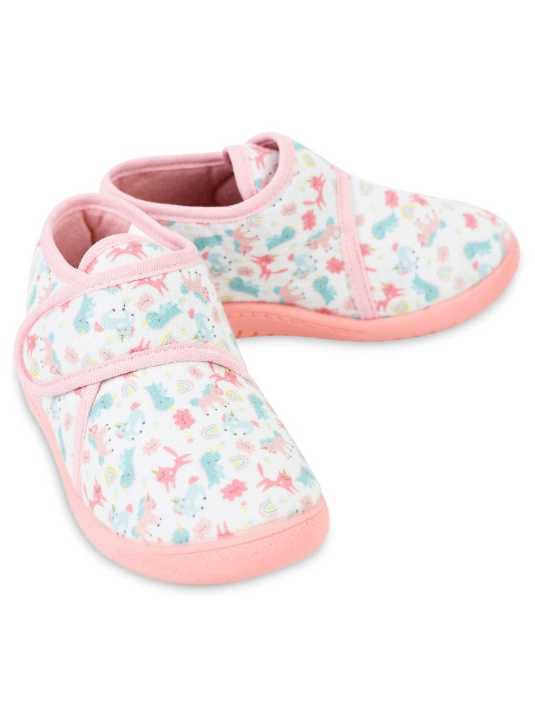 Civil Unicorn Baskılı 27-32 Numara Panduf - Pembe