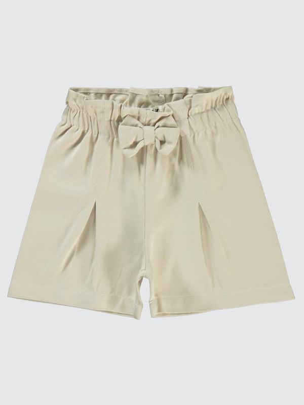 Civil Girls Bel Fırfırlı 2-5 Yaş Şort - Bej