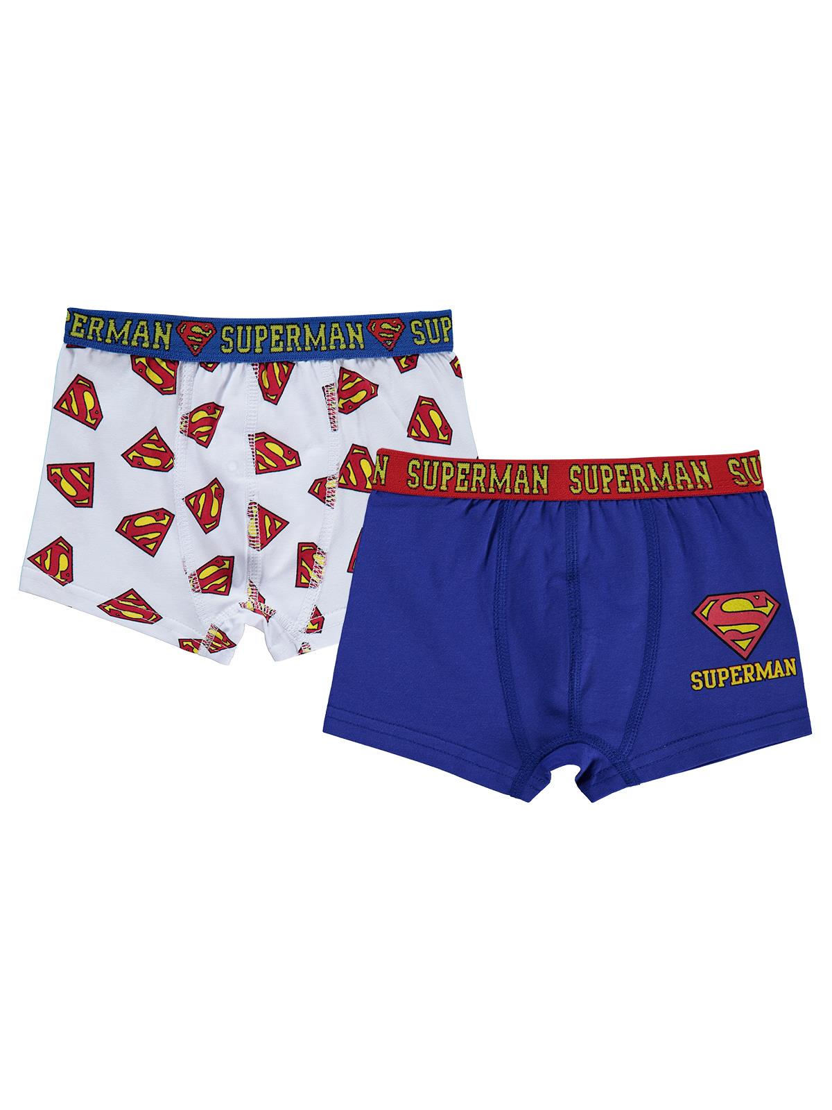 Süperman 2-10 Yaş 2'li Boxer Set