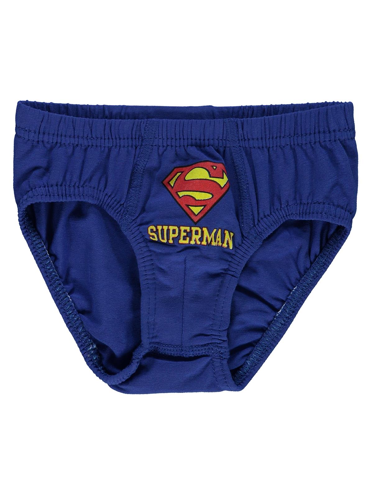 Süperman 2-10 Yaş 2'li Külot Set