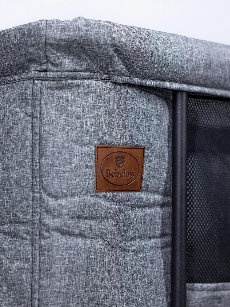 Bebelow Rubi Anne Yanı Beşik - Bordo