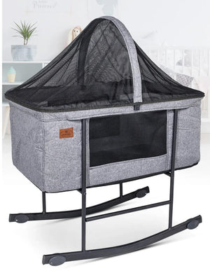 Bebelow Rubi Anne Yanı Beşik - Gri