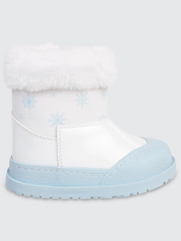 Civil Boots Kar Tanesi 21-25 Numara Bot - Beyaz