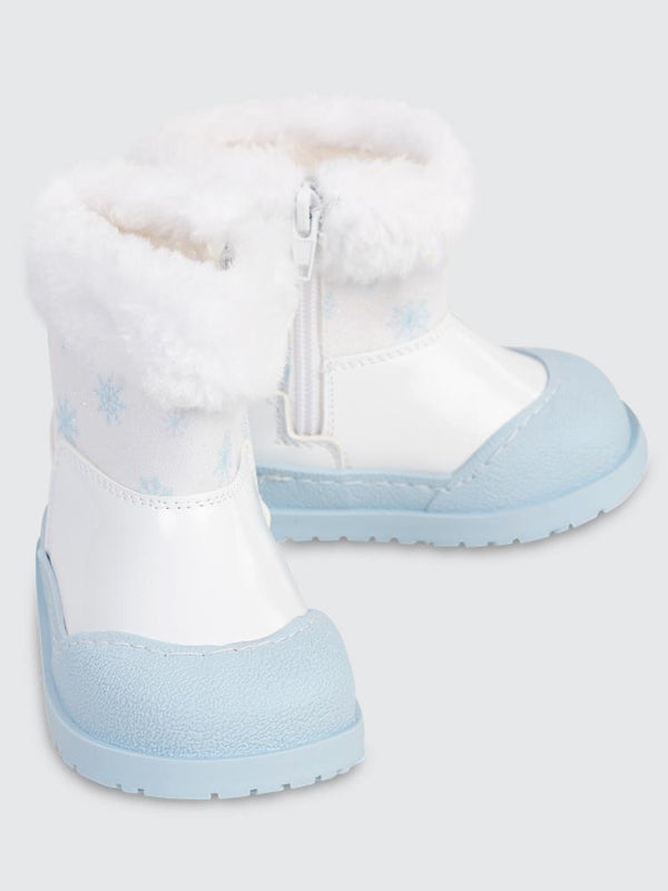 Civil Boots Kar Tanesi 21-25 Numara Bot - Beyaz