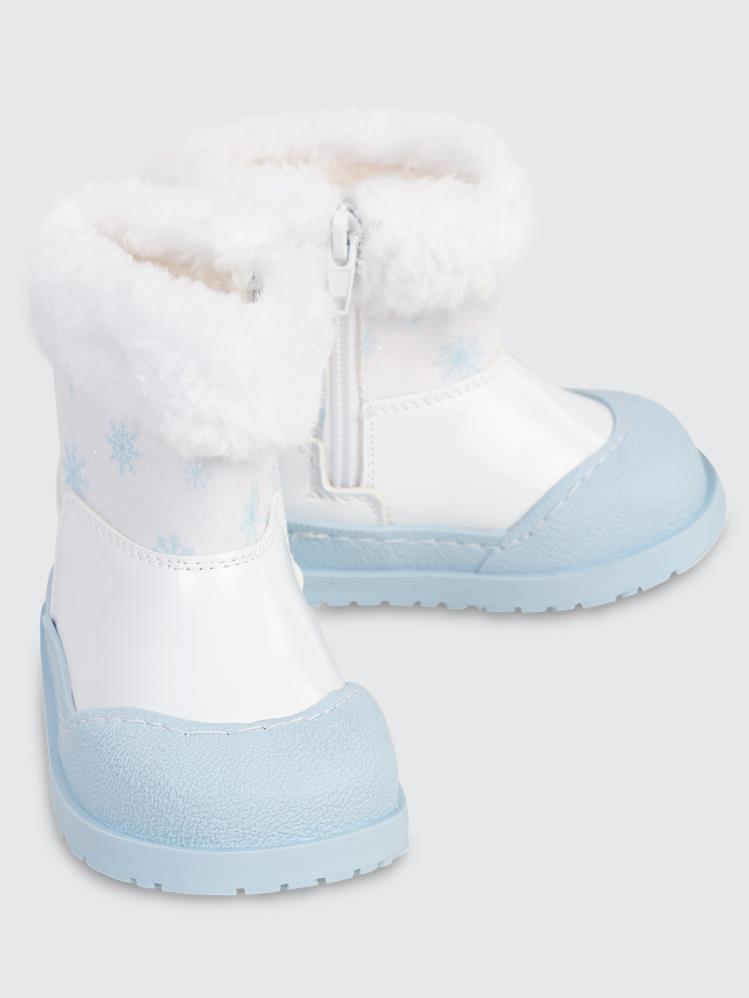 Civil Boots Kar Tanesi 21-25 Numara Bot - Beyaz