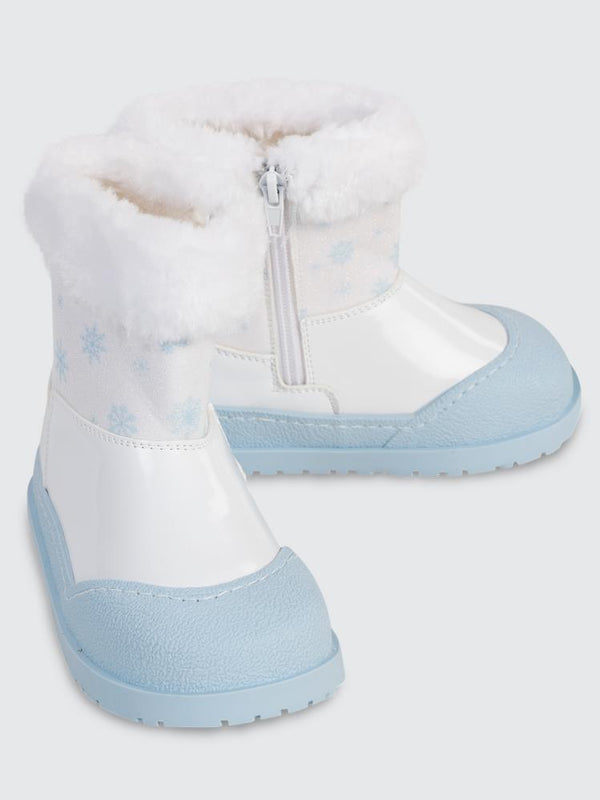 Civil Boots Kar Tanesi 27-31 Numara Bot - Beyaz