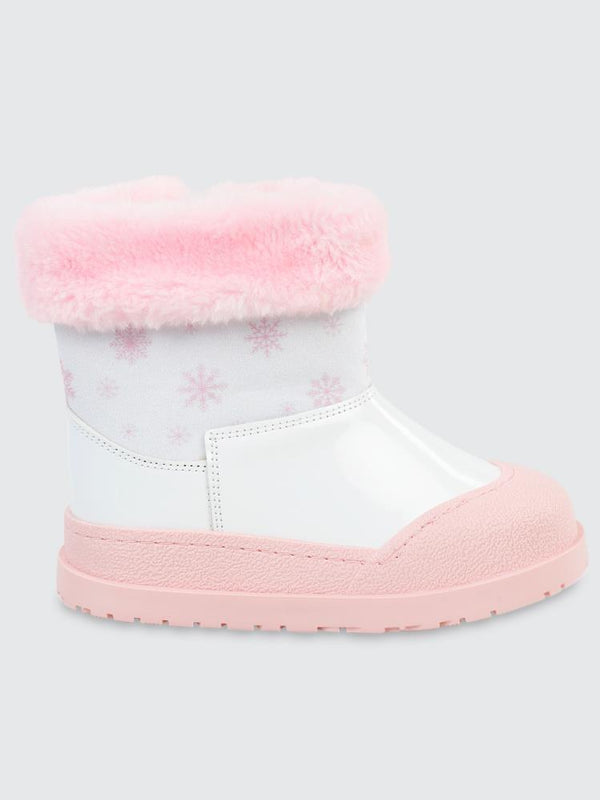 Civil Boots Kar Tanesi 27-31 Numara Bot - Beyaz