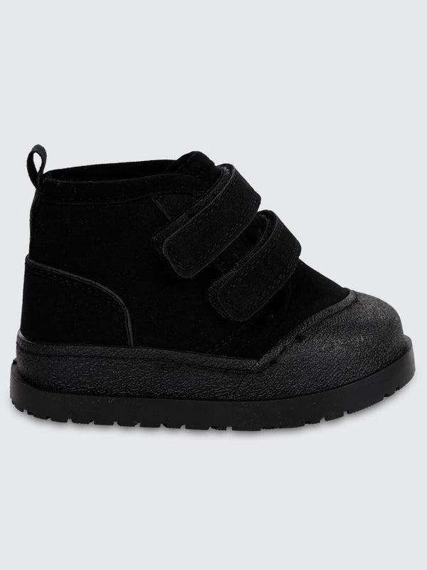Civil Boots Süet 22-26 Numara Bot - Siyah