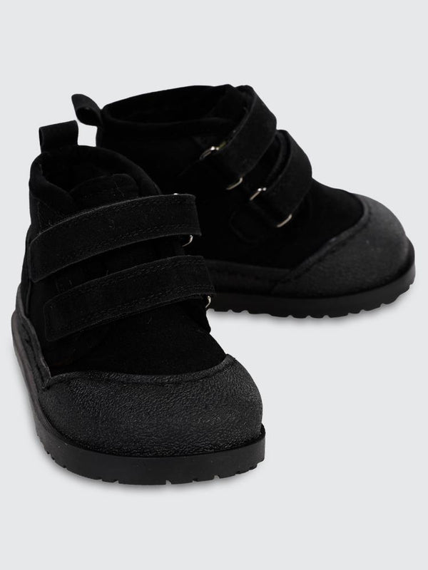 Civil Boots Süet 22-26 Numara Bot - Siyah