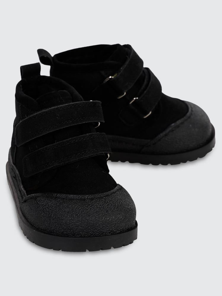 Civil Boots Süet 22-26 Numara Bot - Siyah