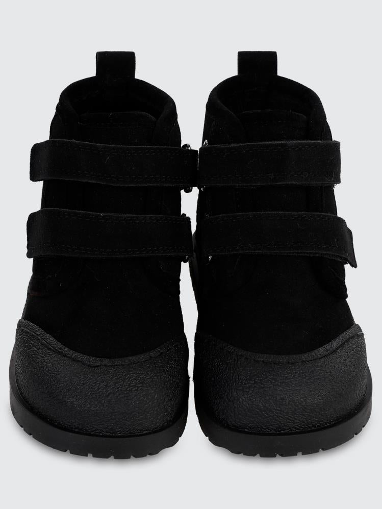 Civil Boots Süet 22-26 Numara Bot - Siyah