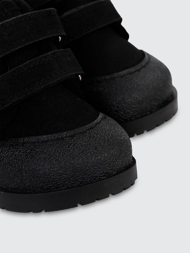 Civil Boots Süet 22-26 Numara Bot - Siyah