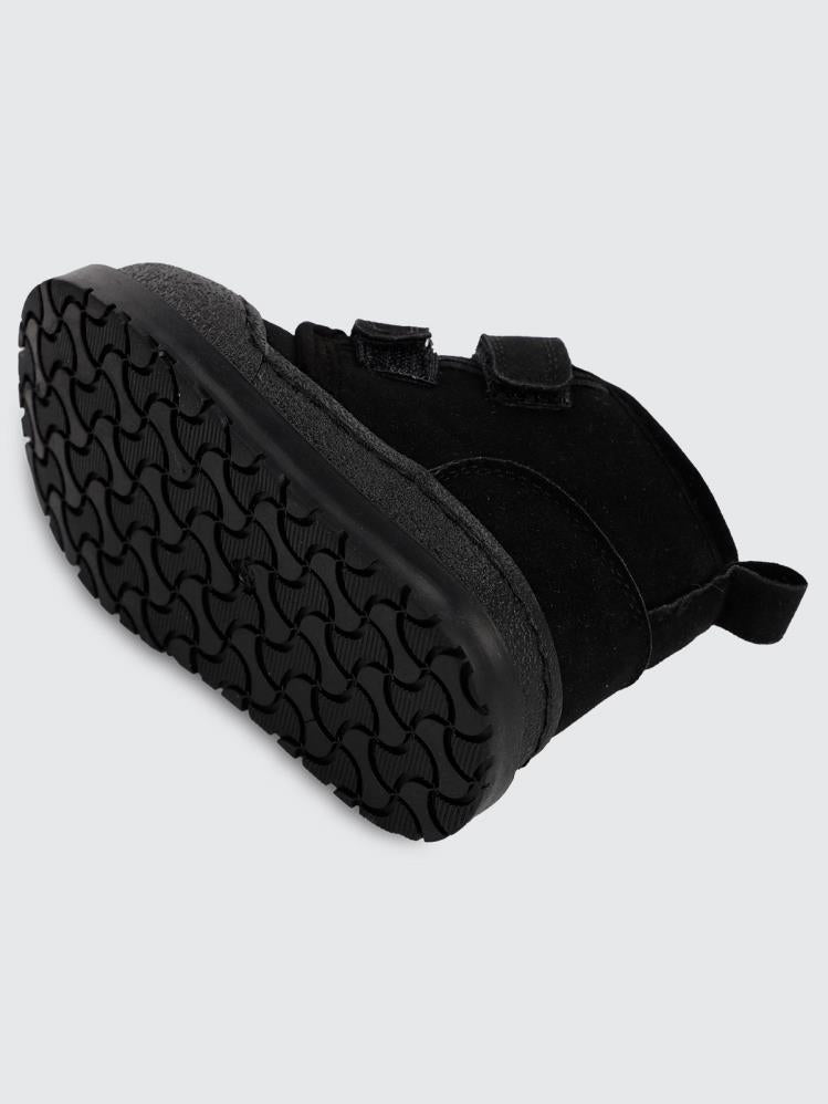Civil Boots Süet 22-26 Numara Bot - Siyah