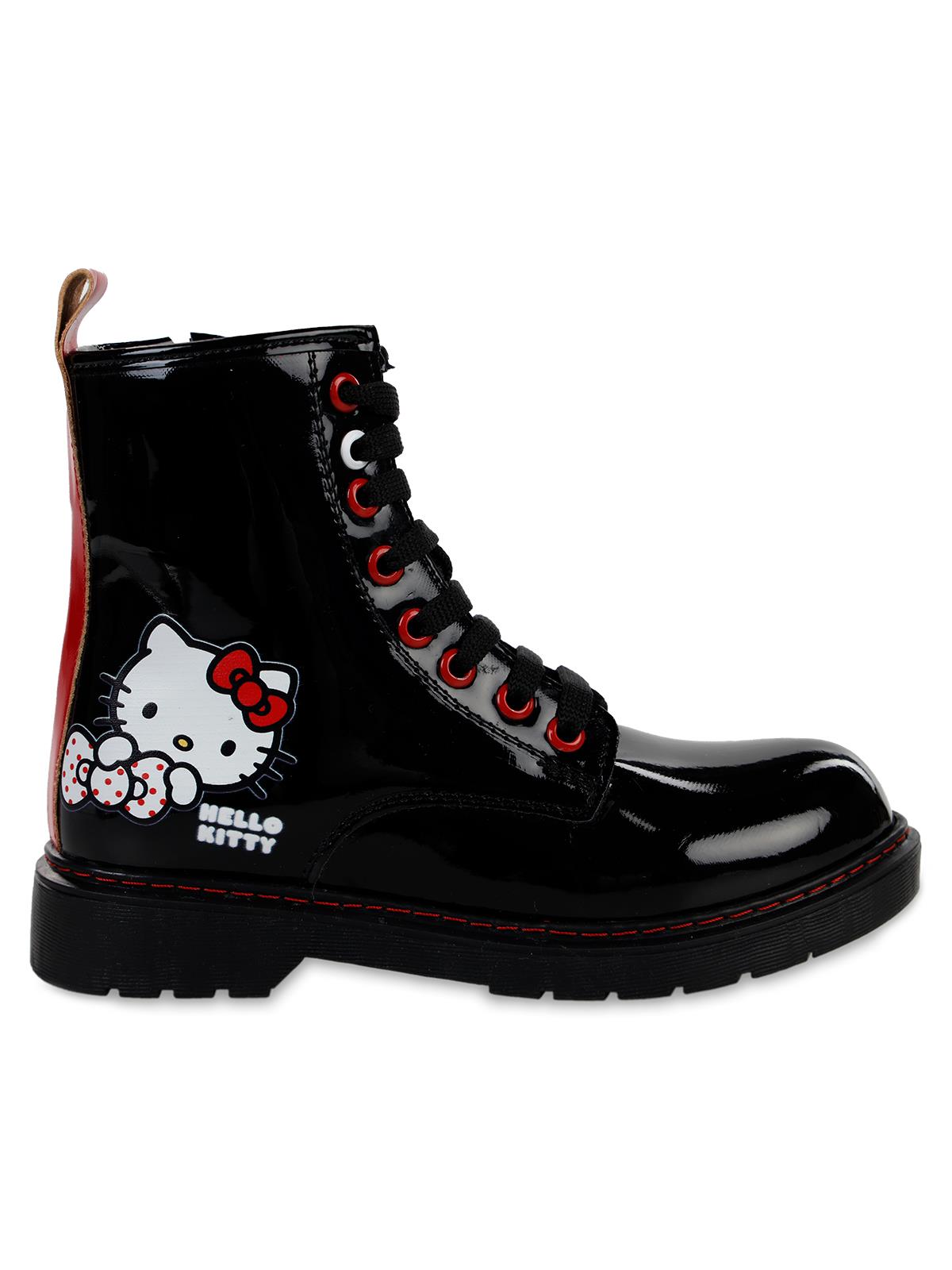 Hello Kitty 31-35 Numara Bot - Siyah