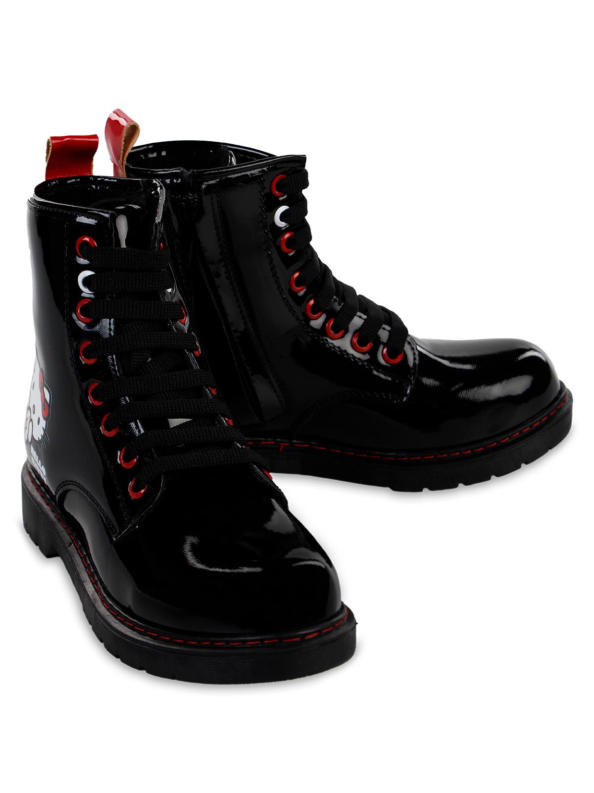 Hello Kitty 31-35 Numara Bot - Siyah