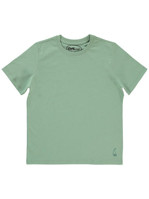 Civil Boys Yelken Nakışlı 6-9 Yaş Tişört - Haki