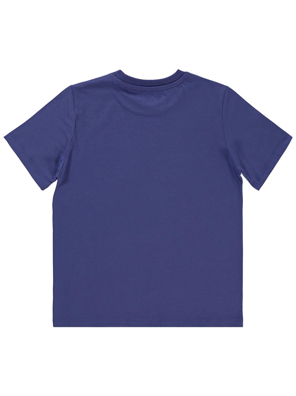 Civil Boys Yelken Nakışlı 6-9 Yaş Tişört - Lila