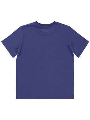 Civil Boys Yelken Nakışlı 6-9 Yaş Tişört - Lila