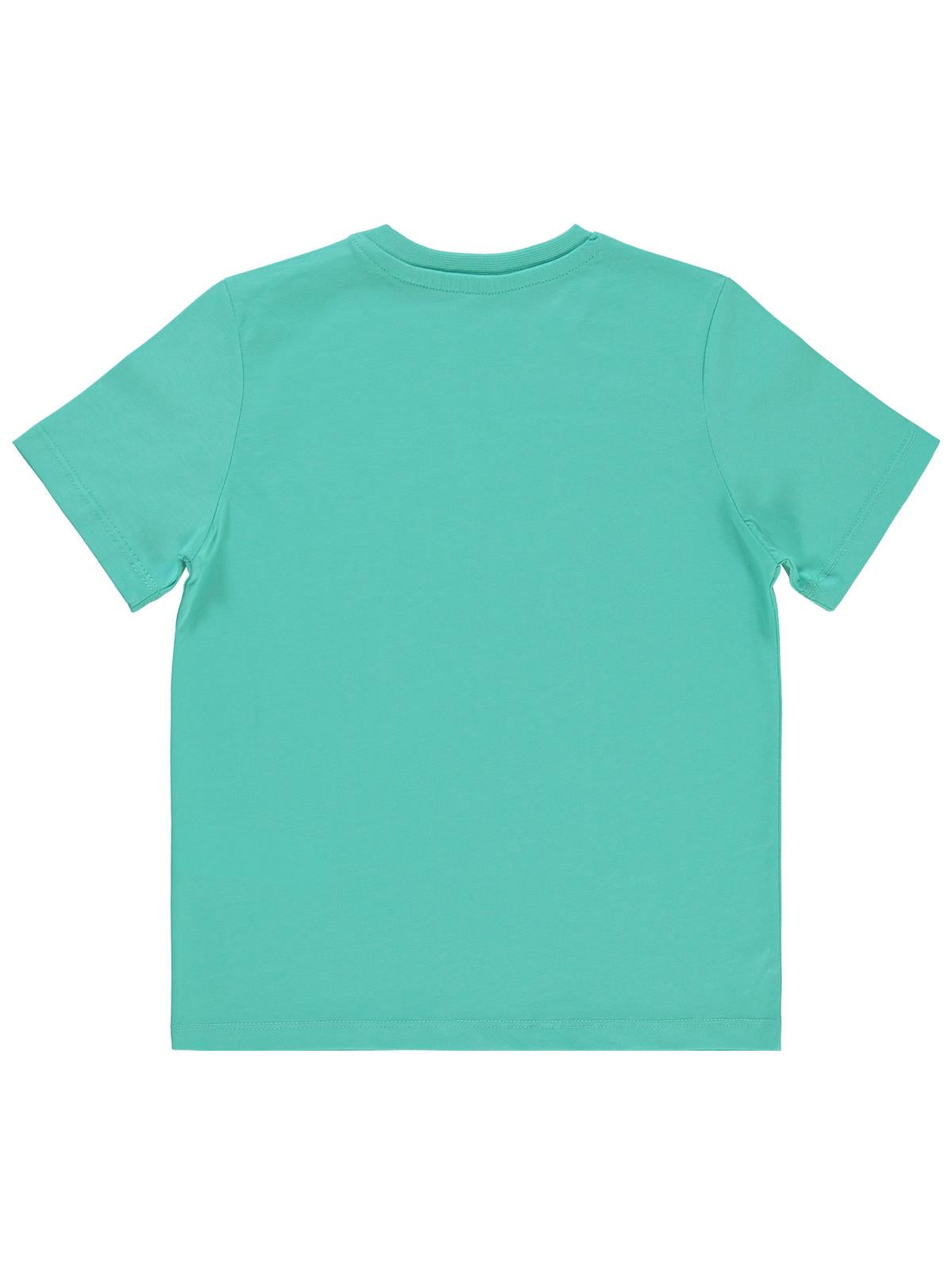 Civil Boys Yelken Nakışlı 6-9 Yaş Tişört - Yeşil