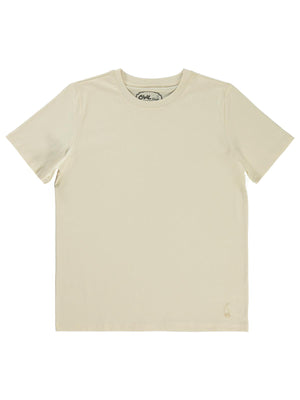 Civil Boys Yelken Nakışlı 10-13 Yaş Tişört - Fil Dişi