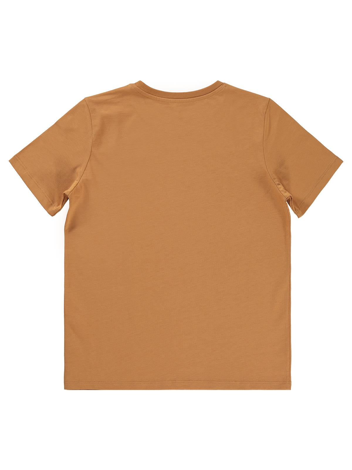 Civil Boys Yelken Nakışlı 10-13 Yaş Tişört - Turuncu