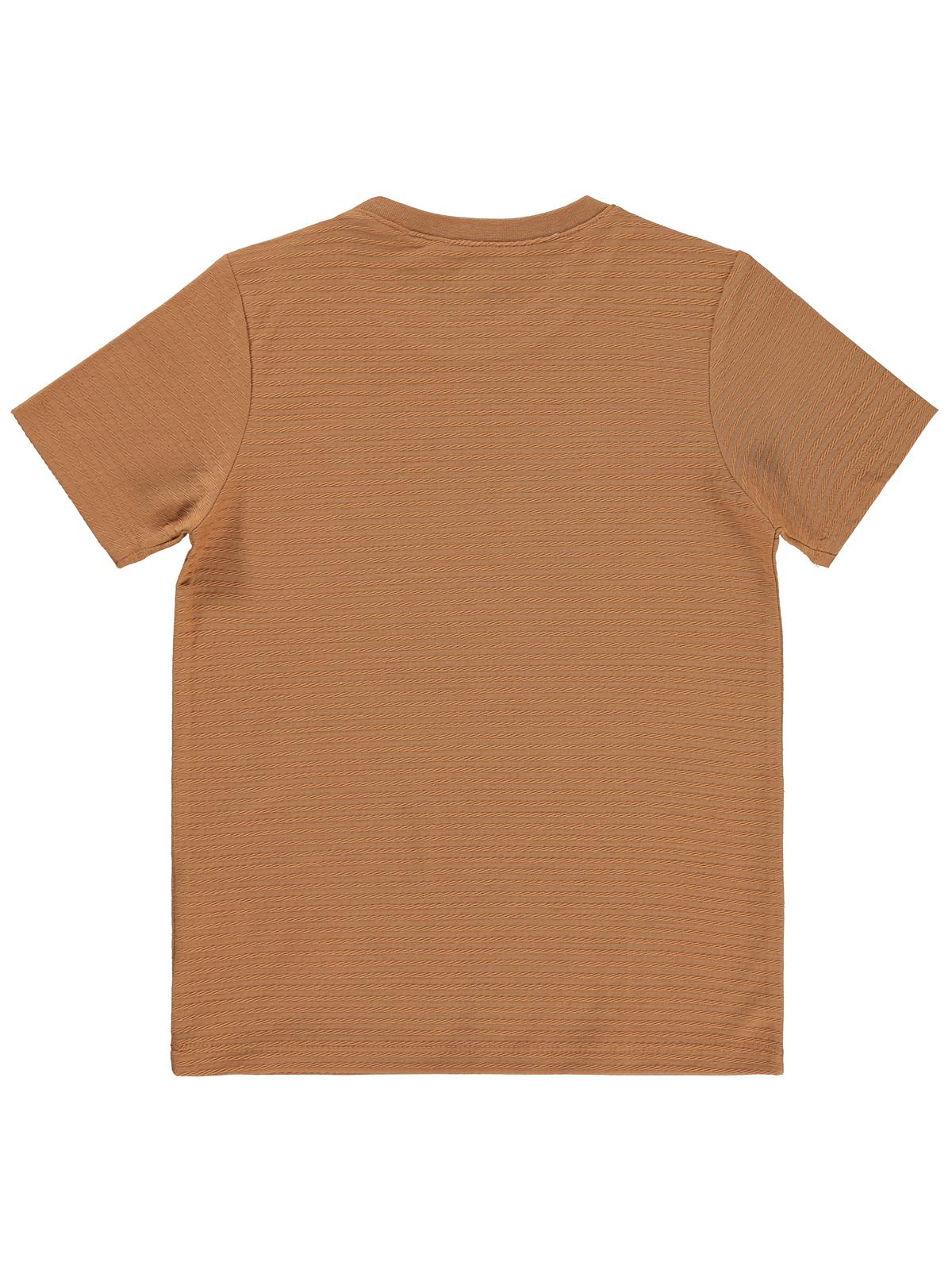 Civil Boys Yelken Nakışlı 6-9 Yaş Tişört - Turuncu