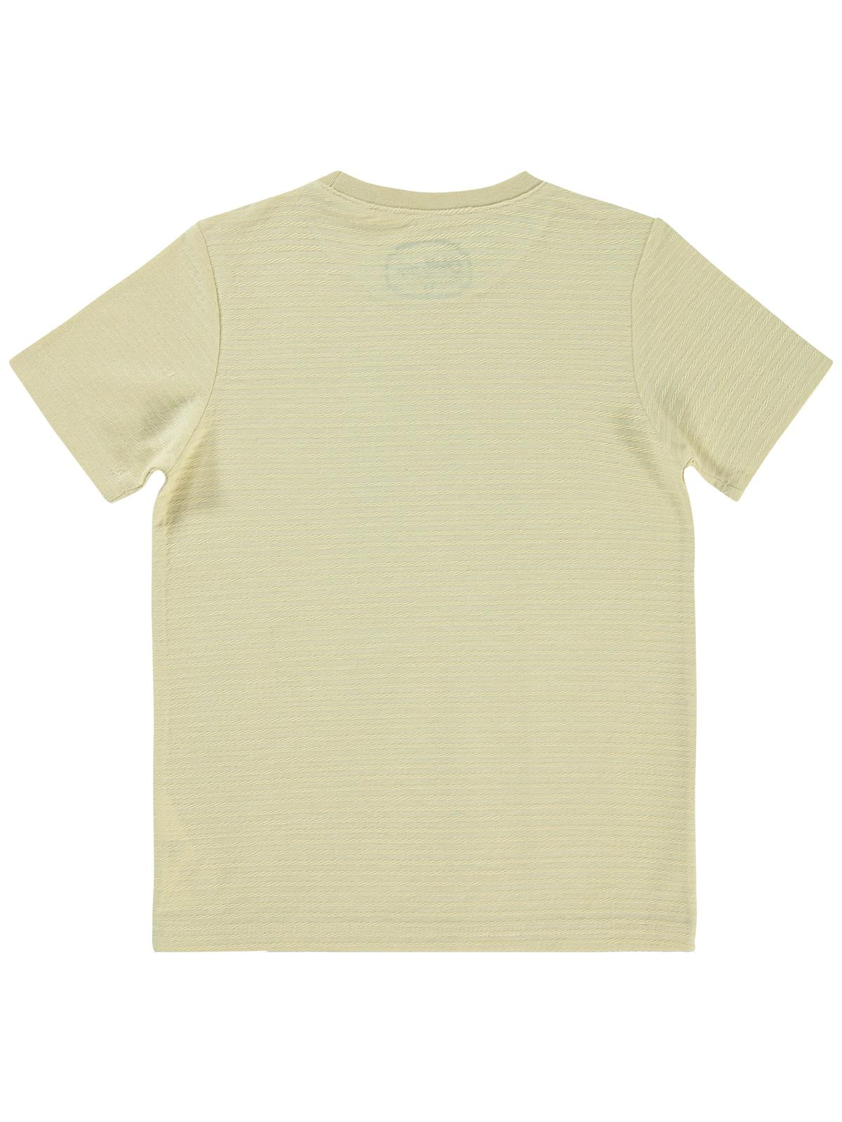 Civil Boys Yelken Nakışlı 6-9 Yaş Tişört - Bej