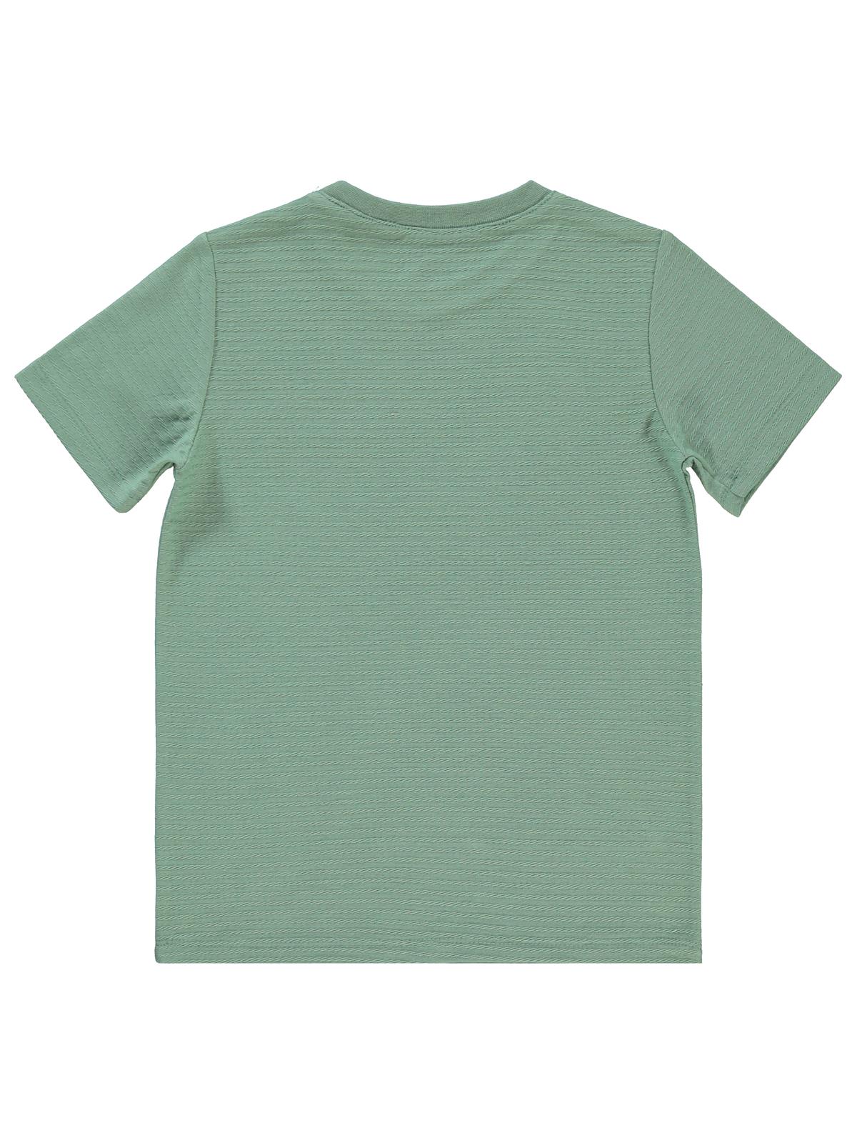 Civil Boys Yelken Nakışlı 6-9 Yaş Tişört - Haki